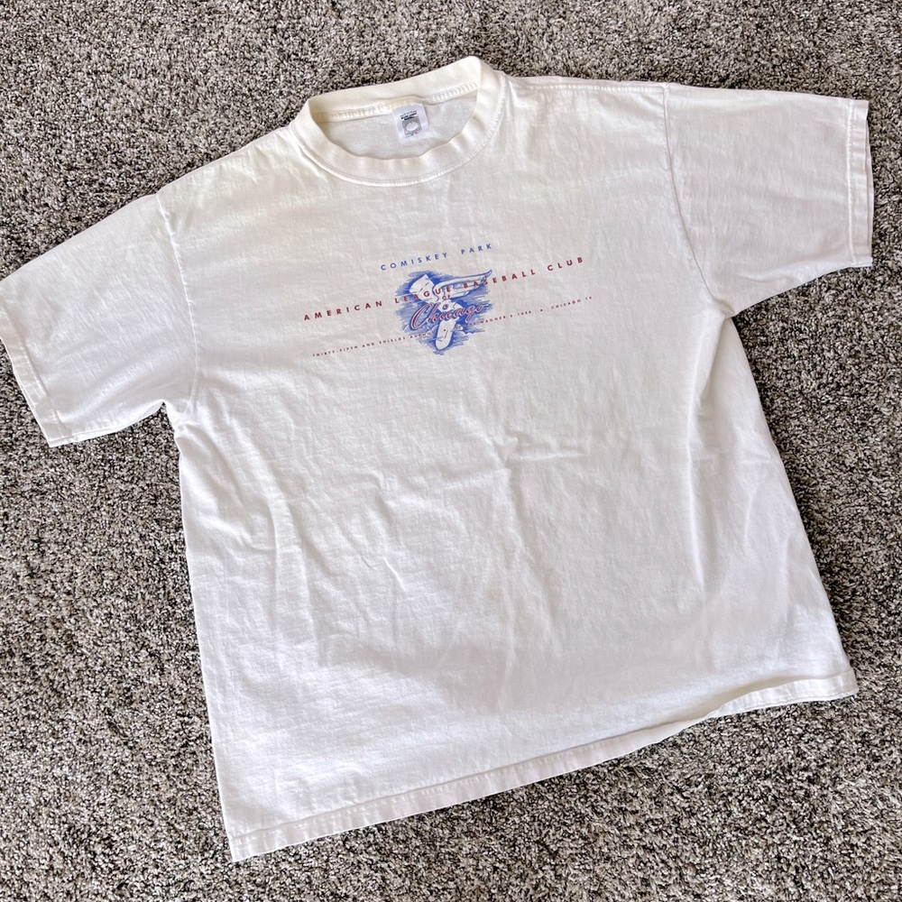 Comisky Park American League Baseball Club tee shirt